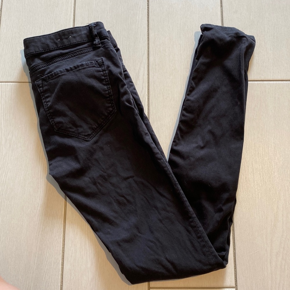 All saints black jeans